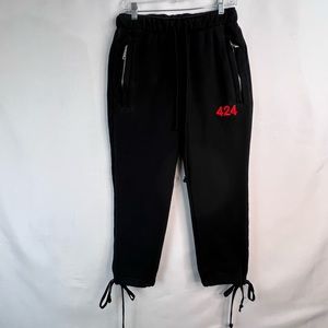 424 Alias Sweatpants Black Size X-Small